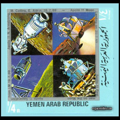 le timbre 4500 YAR 4 KA