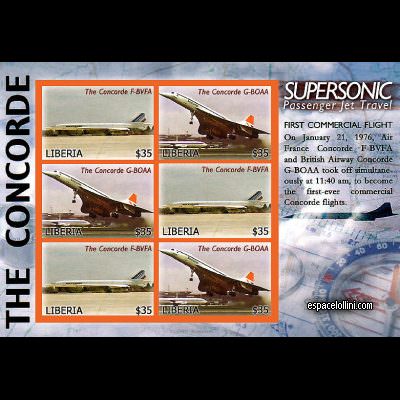 le timbre concorde LIB 14/15 GA