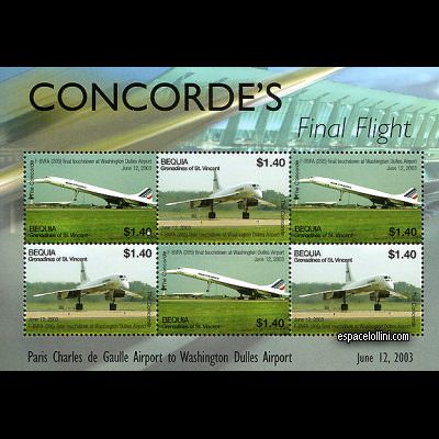 the stamp concorde SGB 1/2 G