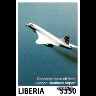 le timbre concorde LIB 20 Dtail