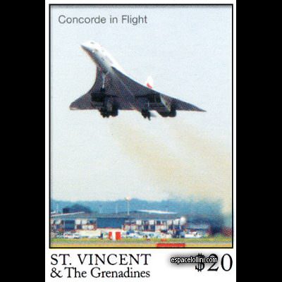 le timbre concorde SVG 11 Detail