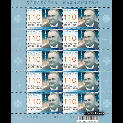 the stamp 10430 KAZ 2 G