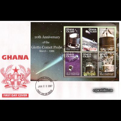 le timbre 10395 GHA 1/6 F