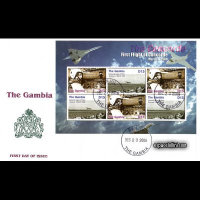 the stamp concorde GAM 39/40 F