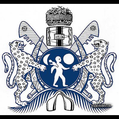 the stamp Cabinda shield