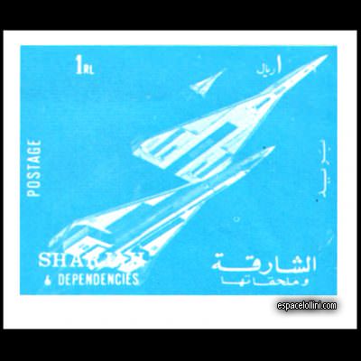 le timbre 4500 SHA 36 KA Bleu