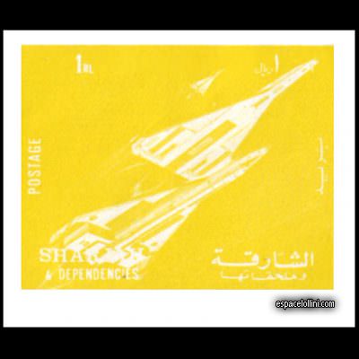 le timbre 4500 SHA 36 KA Jaune