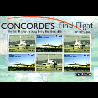 le timbre concorde SGB 3/4 G