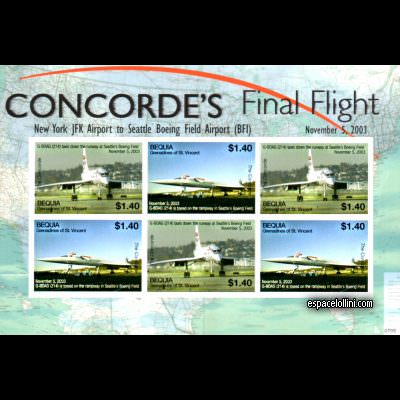 le timbre concorde SGB 3/4 GA