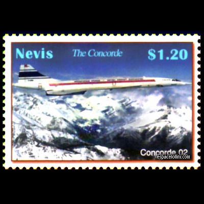 le timbre concorde NEV 5