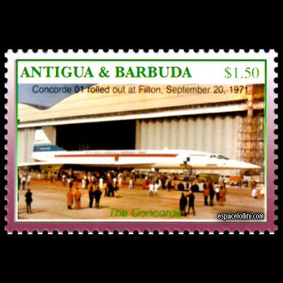 le timbre concorde ANB 21