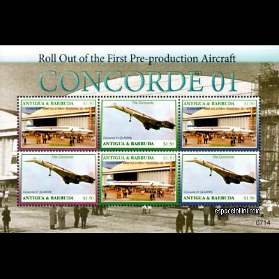 le timbre concorde ANB 21/22 G