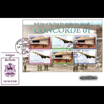 le timbre concorde ANB 21/22 F