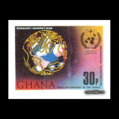 the stamp 5499 GHA 3 A