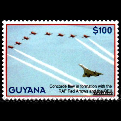 the stamp concorde GUY 23