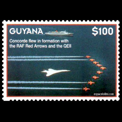 the stamp concorde GUY 24