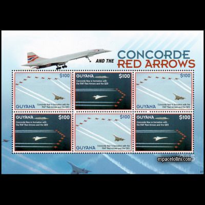 le timbre concorde GUY 23/24 G