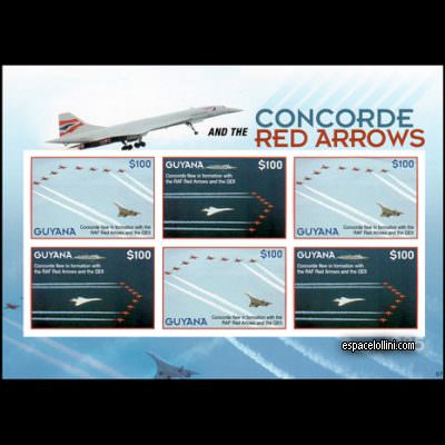 le timbre concorde GUY 23/24 GA