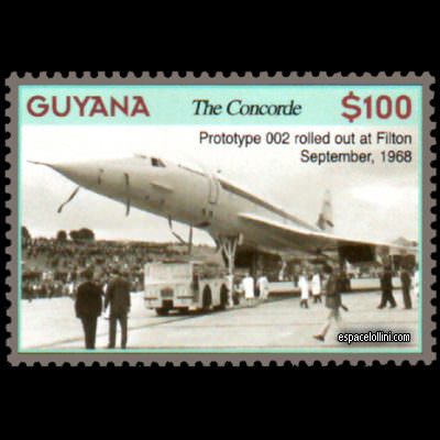 le timbre concorde GUY 25