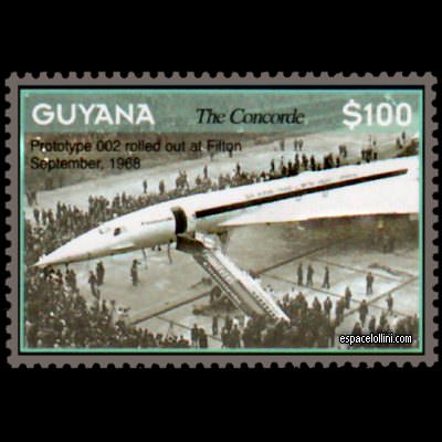 le timbre concorde GUY 26