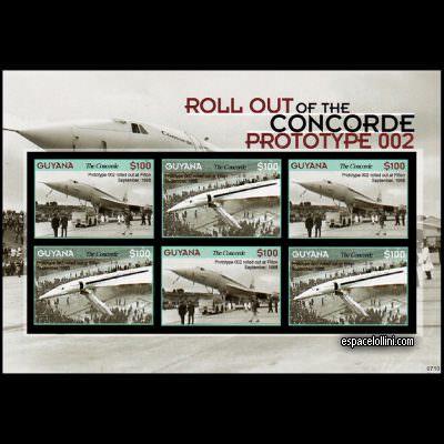 le timbre concorde GUY 25/26 GA