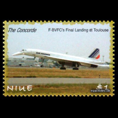 the stamp concorde NIU 7