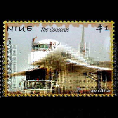the stamp concorde NIU 8