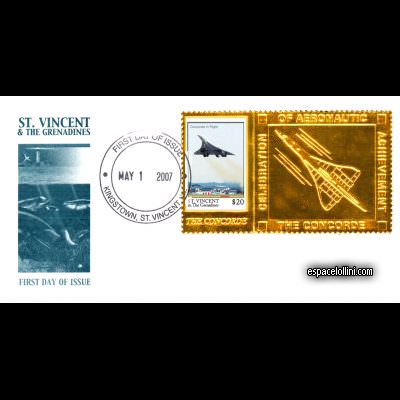 le timbre concorde SVG 11 F