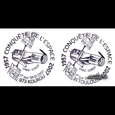 the stamp 10430 FRA 1 F cancels