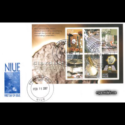 le timbre 10392 NIU 1/6 F