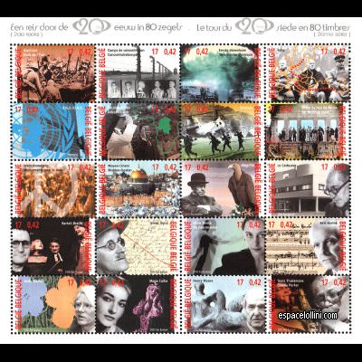 the stamp atome BEL 13/32 C