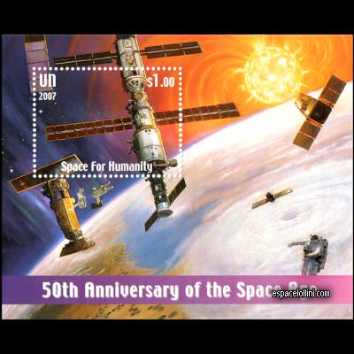 the stamp 10430 ONU 3 B