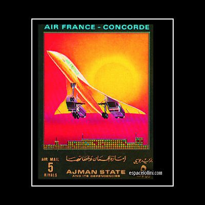 le timbre concorde AJM 1 A
