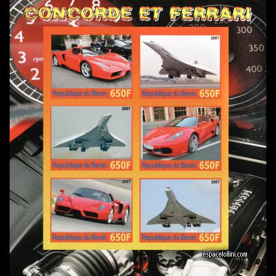 le timbre concorde BEN 6/11 CA