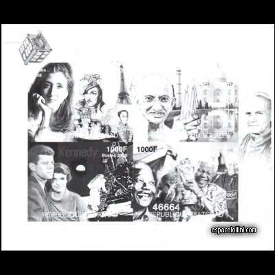 the stamp 10360 TCH 15/18 KA - black