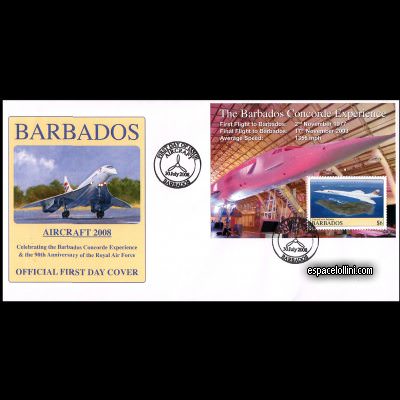 le timbre concorde BAR 12 F