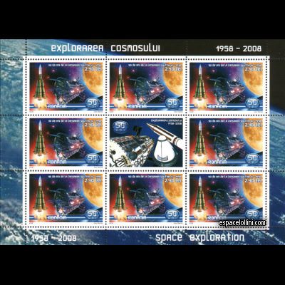 the stamp 10430 ROU 8 G