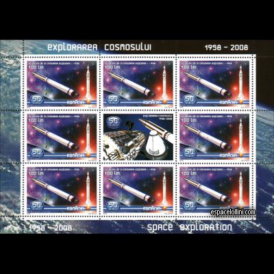 the stamp 10430 ROU 7 G