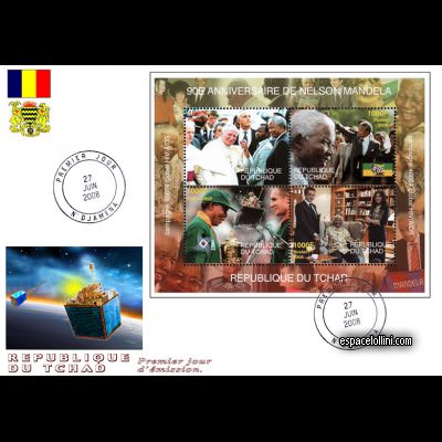 the stamp 10085 TCH 1/4 F
