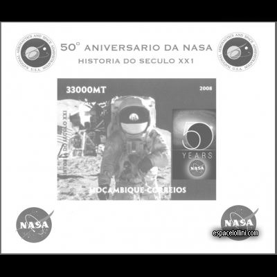 the stamp 10430 MOZ 9 KA noir