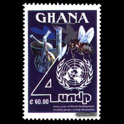 the stamp 9285 GHA 2