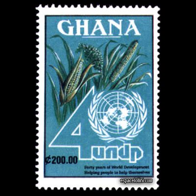 the stamp 9285 GHA 4