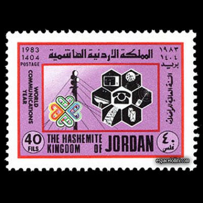 the stamp 8650 JOR 3