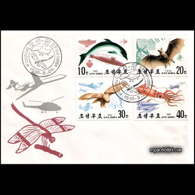 the stamp 9285 CNO 1/4 FA