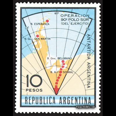 the stamp pole ARG 18