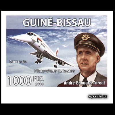 the stamp concorde GUB 50 A