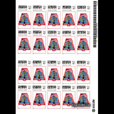 le timbre 10454 USA 2 G