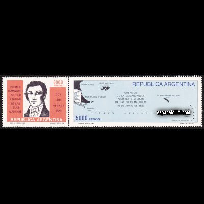 the stamp pole ARG 40/41