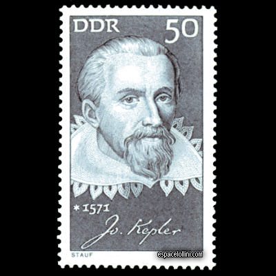 the stamp astronome DDR 9