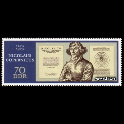 le timbre astronome DDR 10
